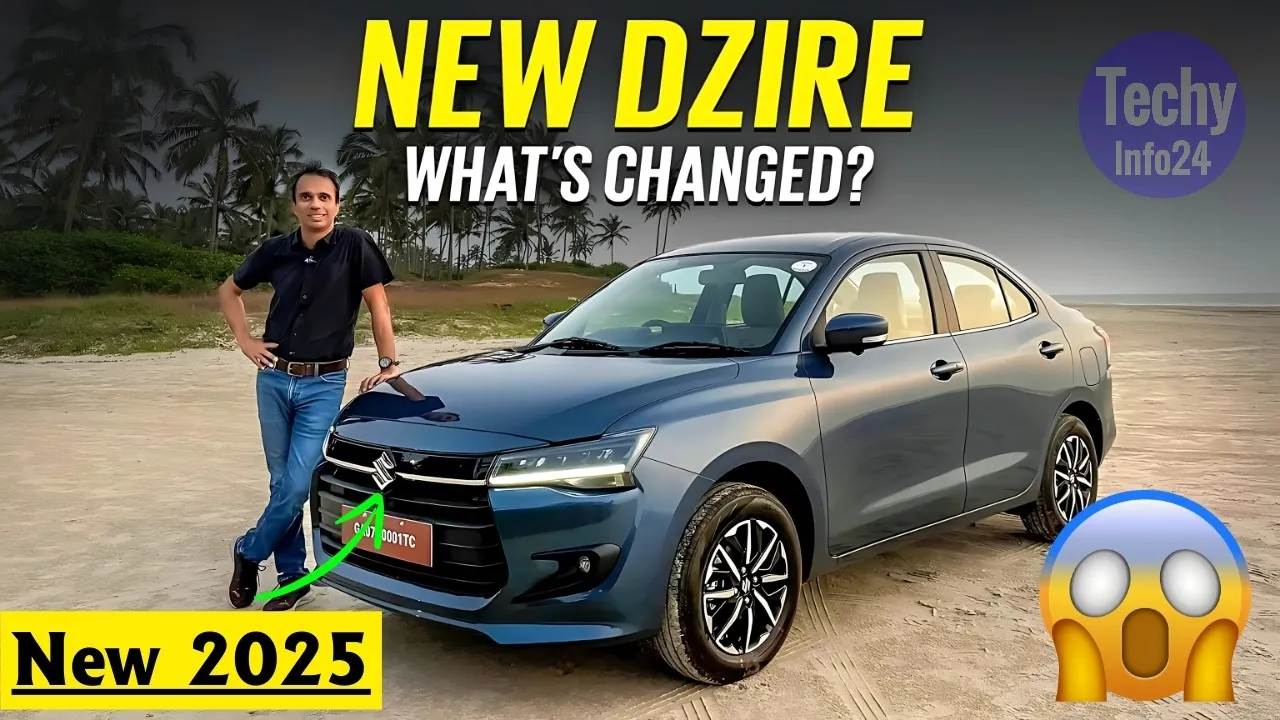 New Maruti Suzuki Dzire 2025
